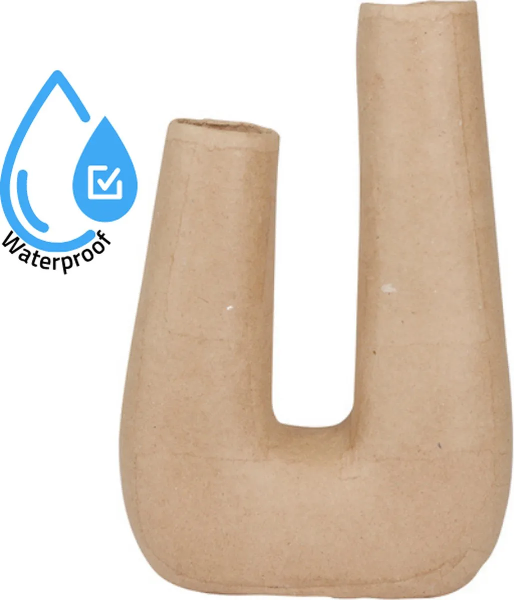 Decopatch Dubbele Vaas Brons 16.5x7x25cm