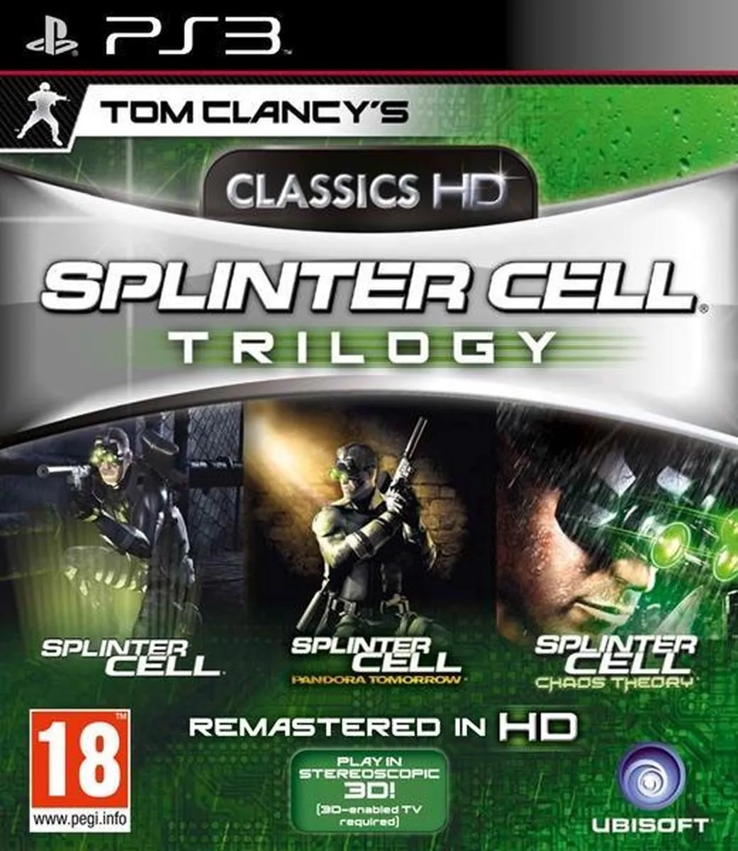 Ubisoft Tom Clancy's Splinter Cell HD Trilogy Edition