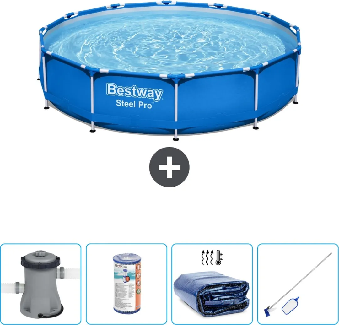 Bestway Steel Pro Zwembad 366x76cm