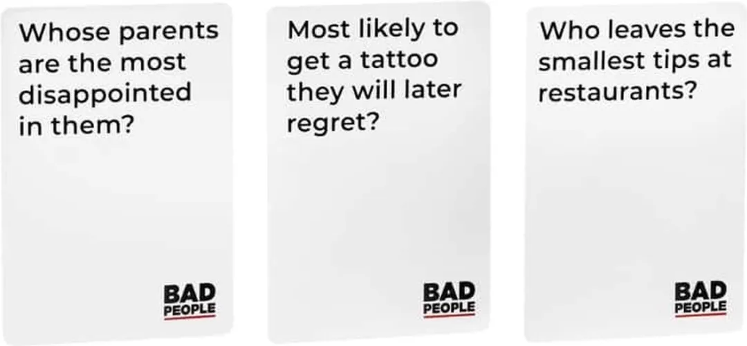 Dyce Games Bad People Kaartspel - 3-10 Spelers