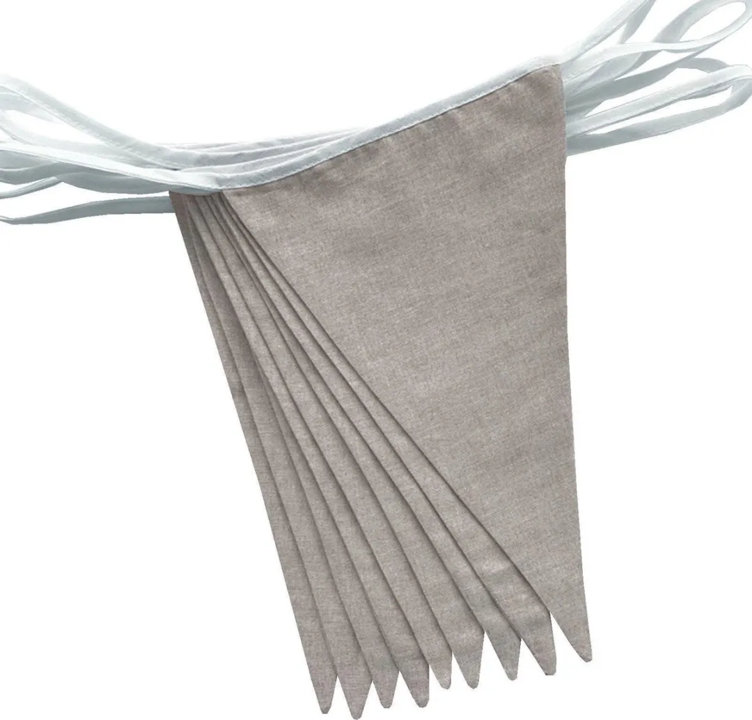 BINK Bedding Stoffen Slinger Bo Zand L - 5m 9 Vlaggetjes