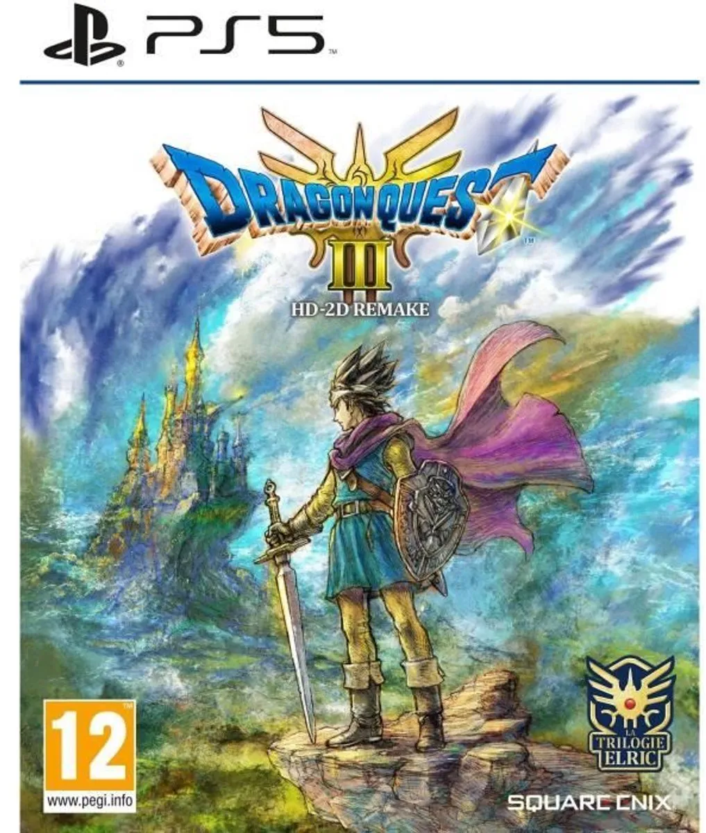 Square Enix Dragon Quest III HD-2D Remake PS5-game