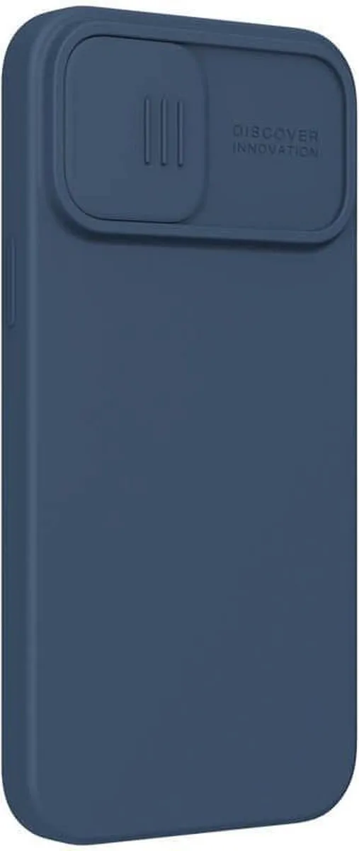 Nillkin CamShield Siliconen Hoesje iPhone 13 Pro Max - Blauw - afbeelding 2 van 5