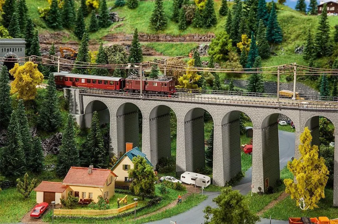Faller Viaductset 2-sporig recht