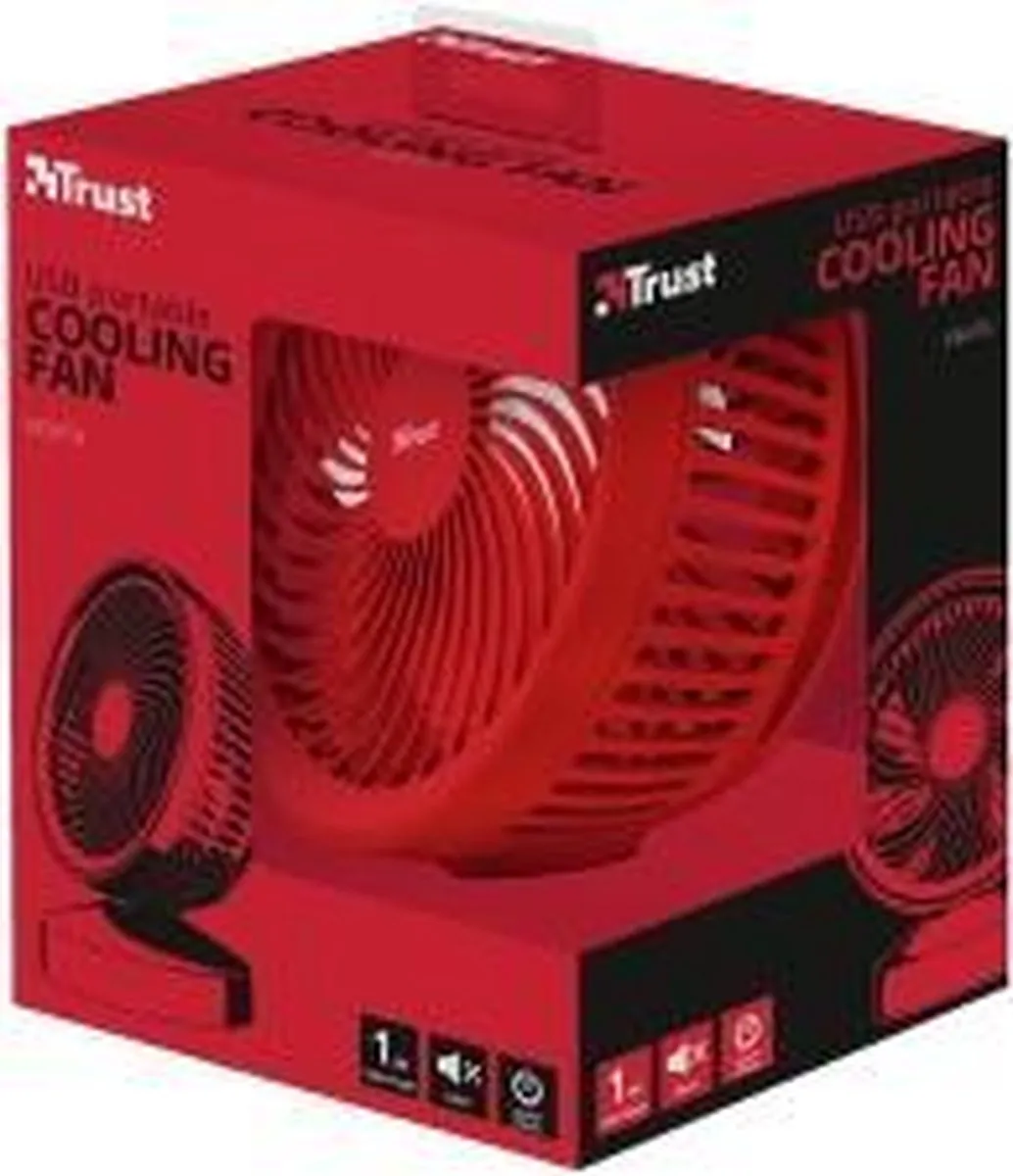 Trust Ventu VENTU USB Ventilator - Rood