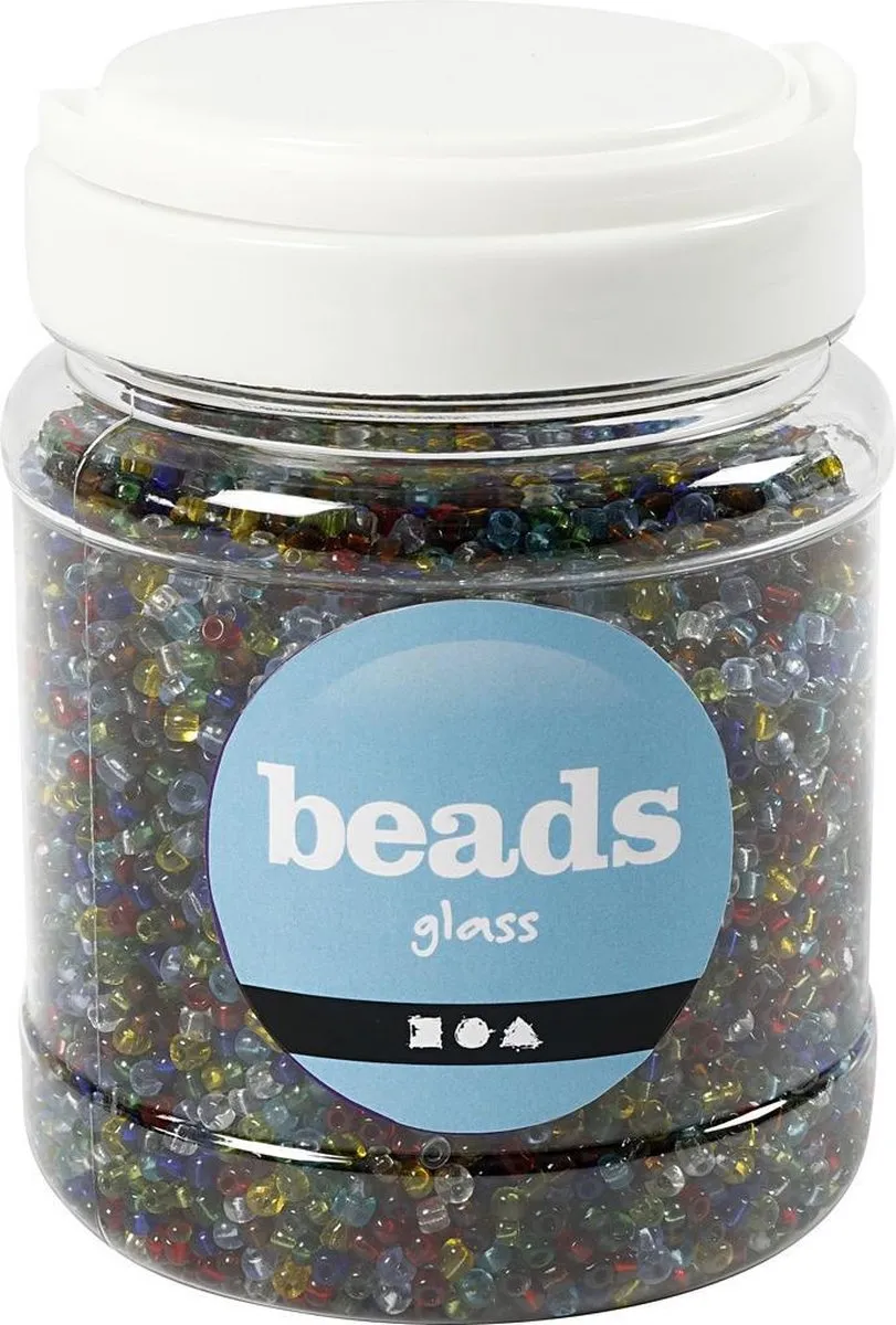 Creativ Company Rocaille-mix 1000g - Zwart