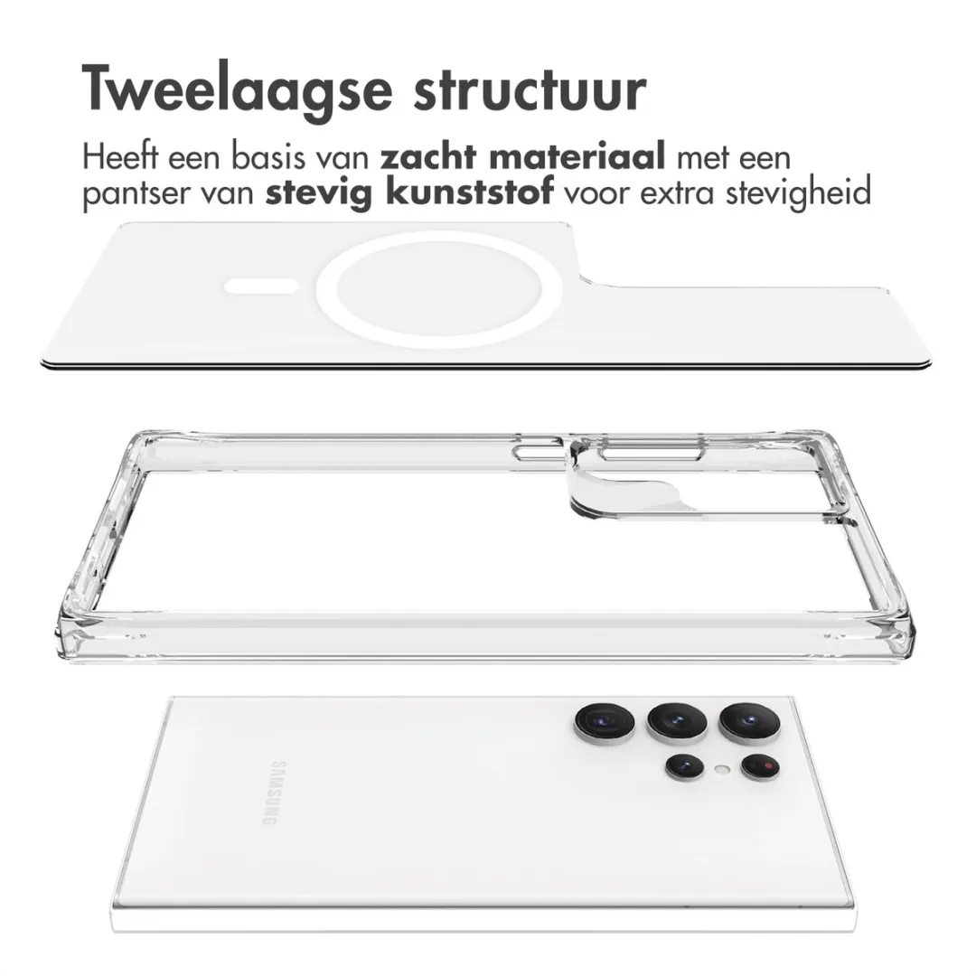 Imoshion Hoesje Samsung Galaxy S24 Ultra - Transparant - afbeelding 2 van 5