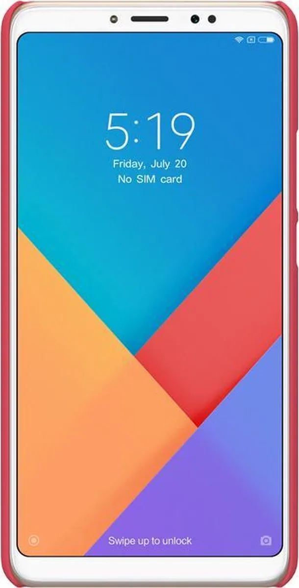 Nillkin FrostedShield HardCase Xiaomi Mi Max 3 - Rood