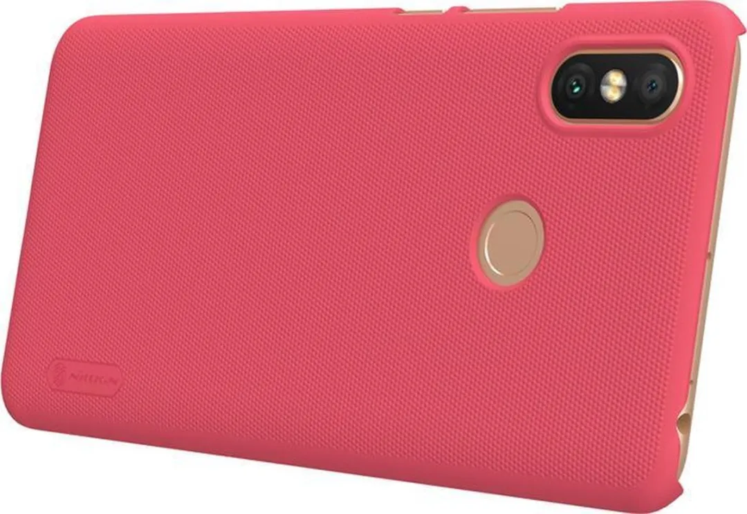 Nillkin FrostedShield HardCase Xiaomi Mi Max 3 - Rood