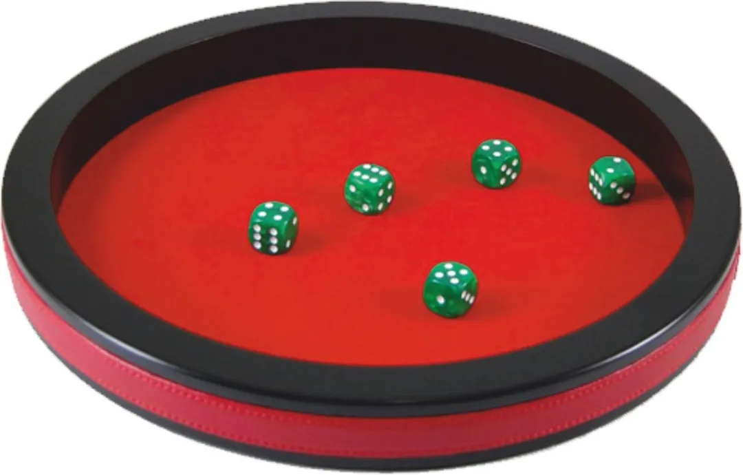 HOT Games Dobbelpiste 30cm Rood/Zwart