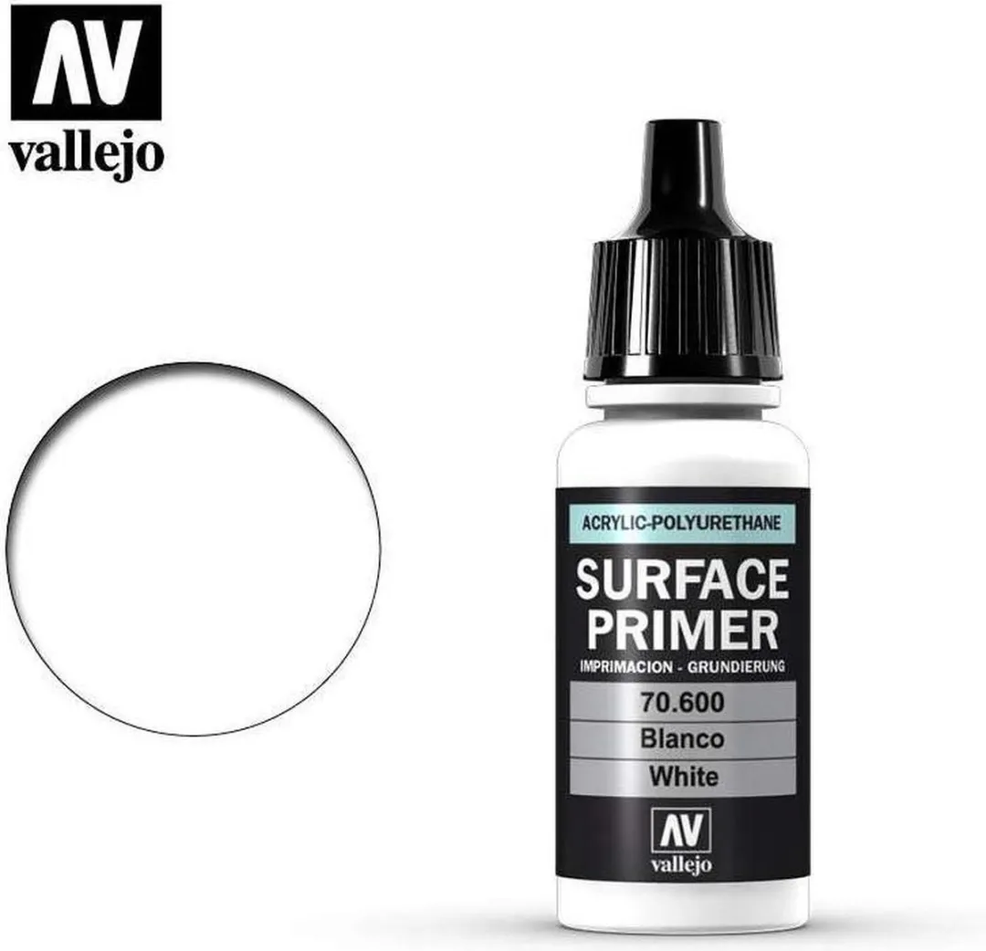 Vallejo Hobbyverf Acrylverf 70600 White