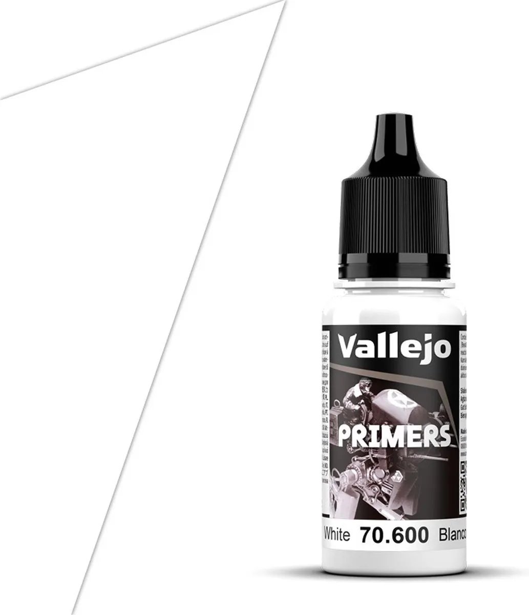 Vallejo Hobbyverf Acrylverf 70600 White - 17ml