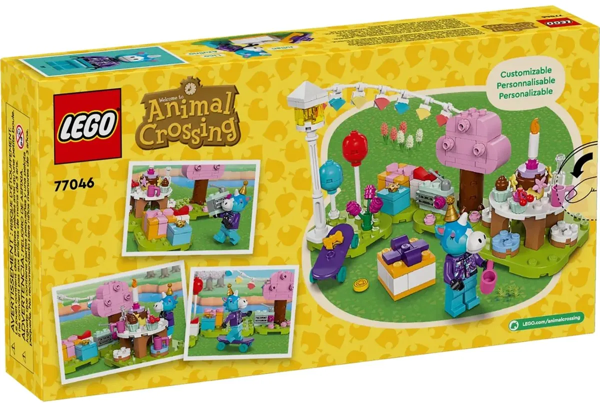LEGO Animal Crossing Julian Verjaardagsfeestje 77046 - 170 Stukken