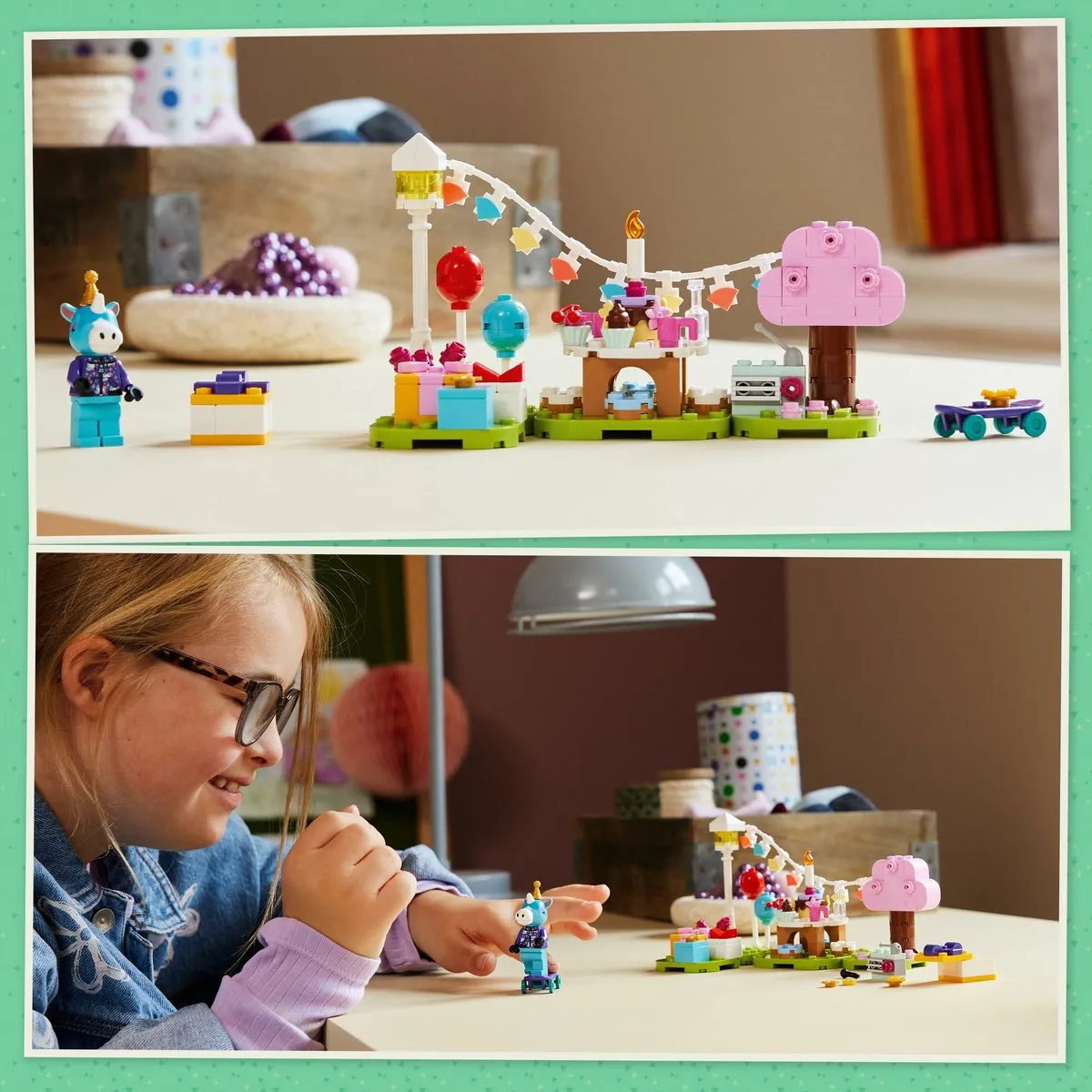 LEGO Animal Crossing Julian Verjaardagsfeestje 77046 - 170 Stukken