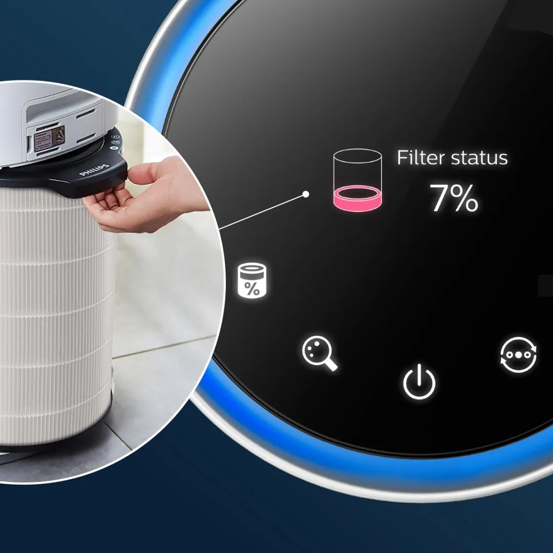 Philips NanoProtect FY4440/30 Luchtreinigerfilter - Grijs