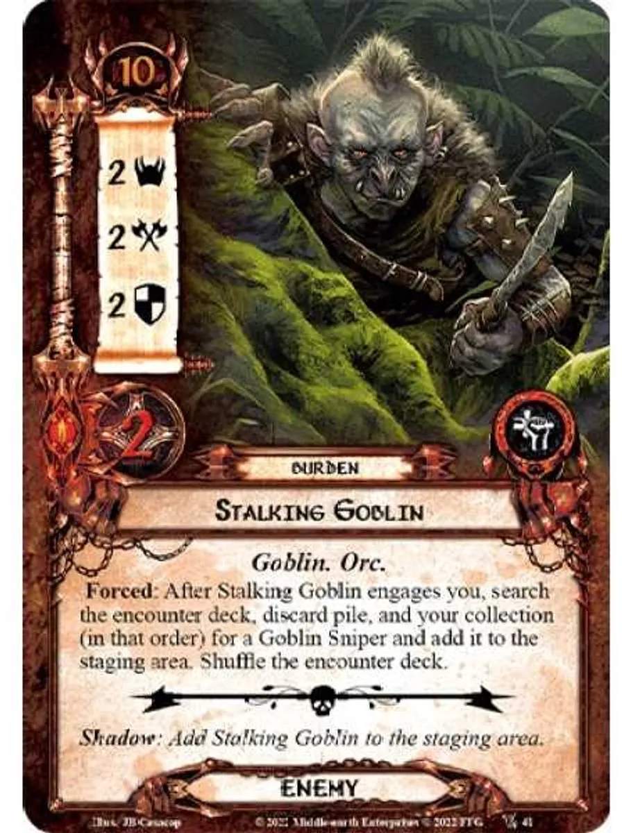Fantasy Flight Games Lord of the Rings LCG The Dark of Mirkwood - FFGMEC102
