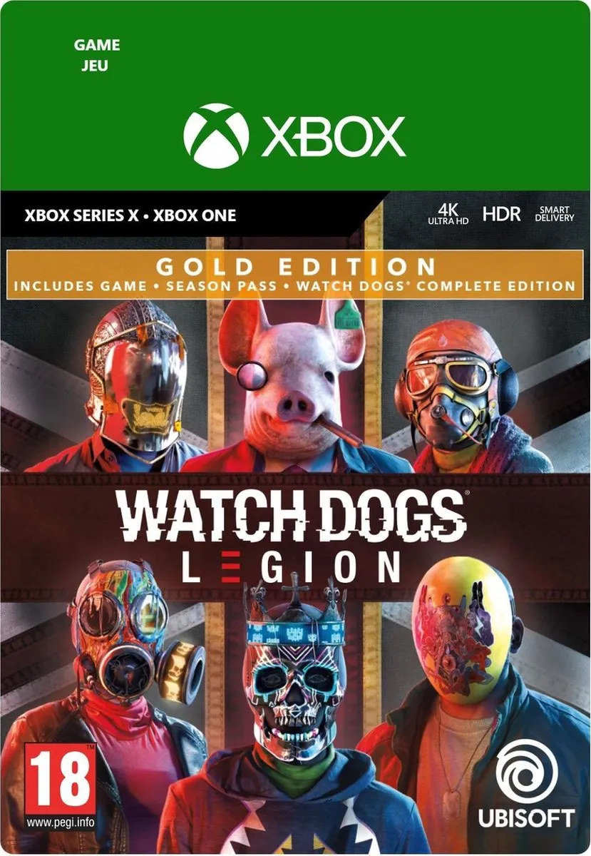 Ubisoft Watch Dogs Legion Gold Edition