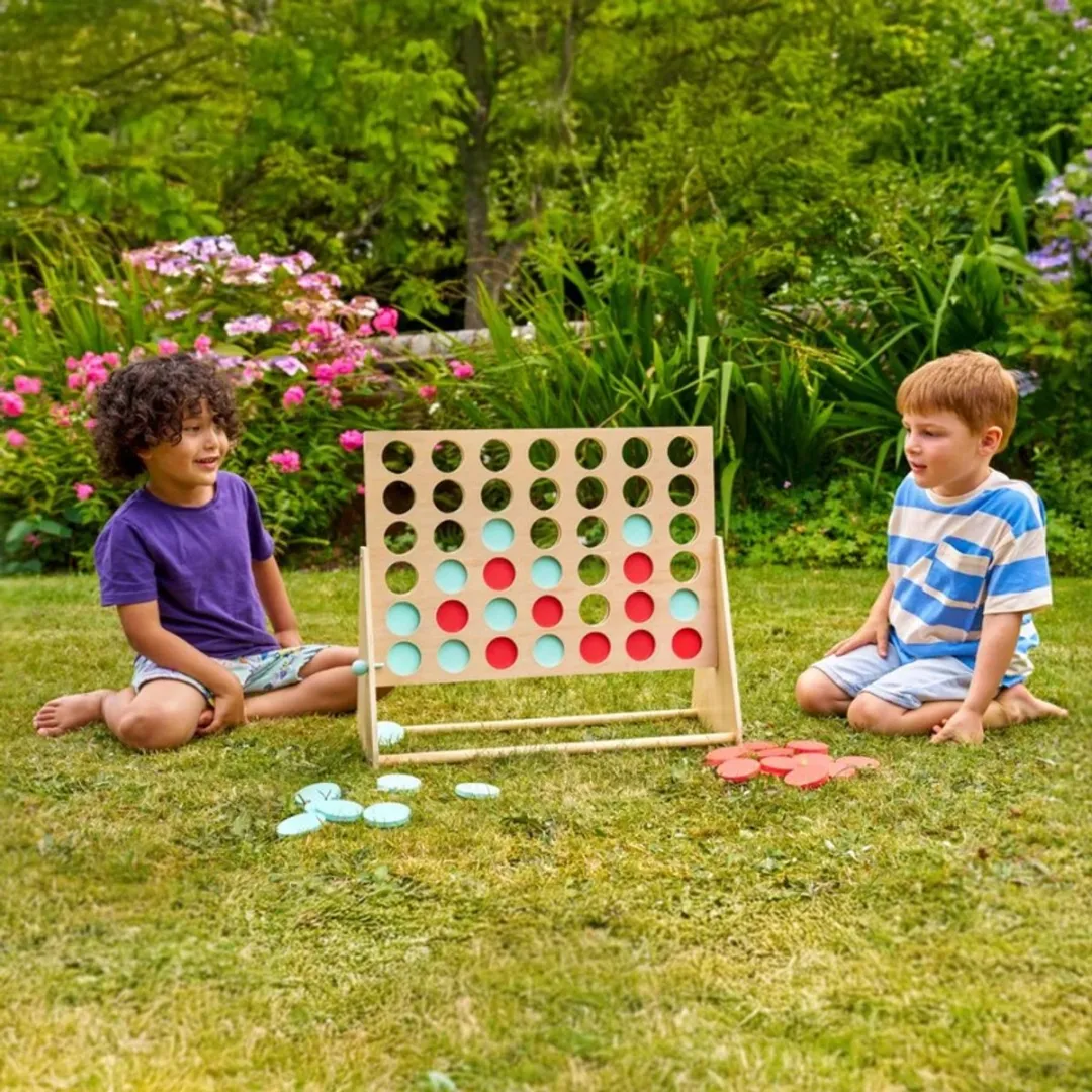 TP Toys Houten 4 op een rij - 117 - Rood/Blauw