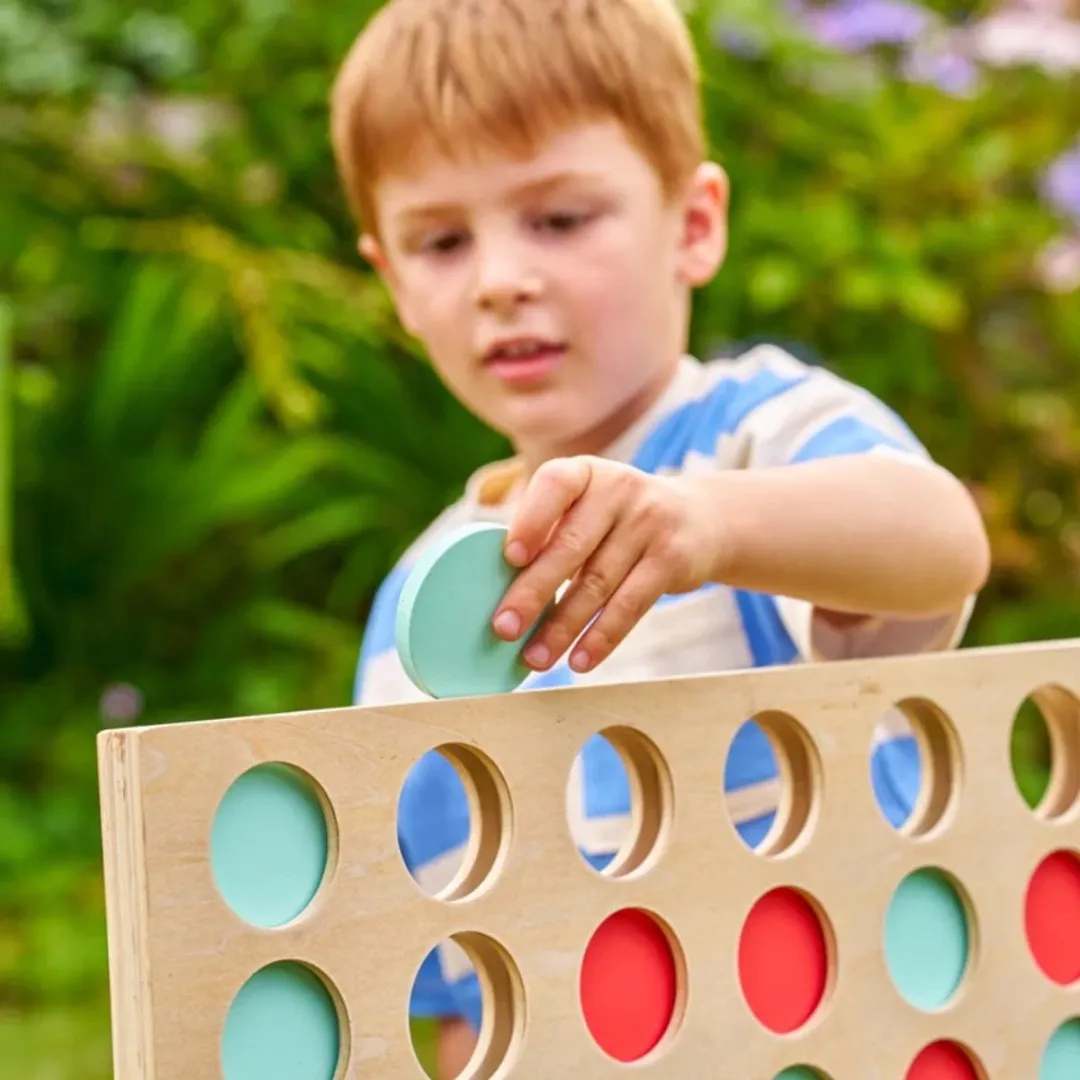 TP Toys Houten 4 op een rij - 117 - Rood/Blauw