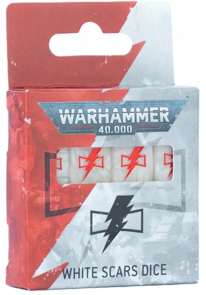 Games Workshop White Scars Dice Set