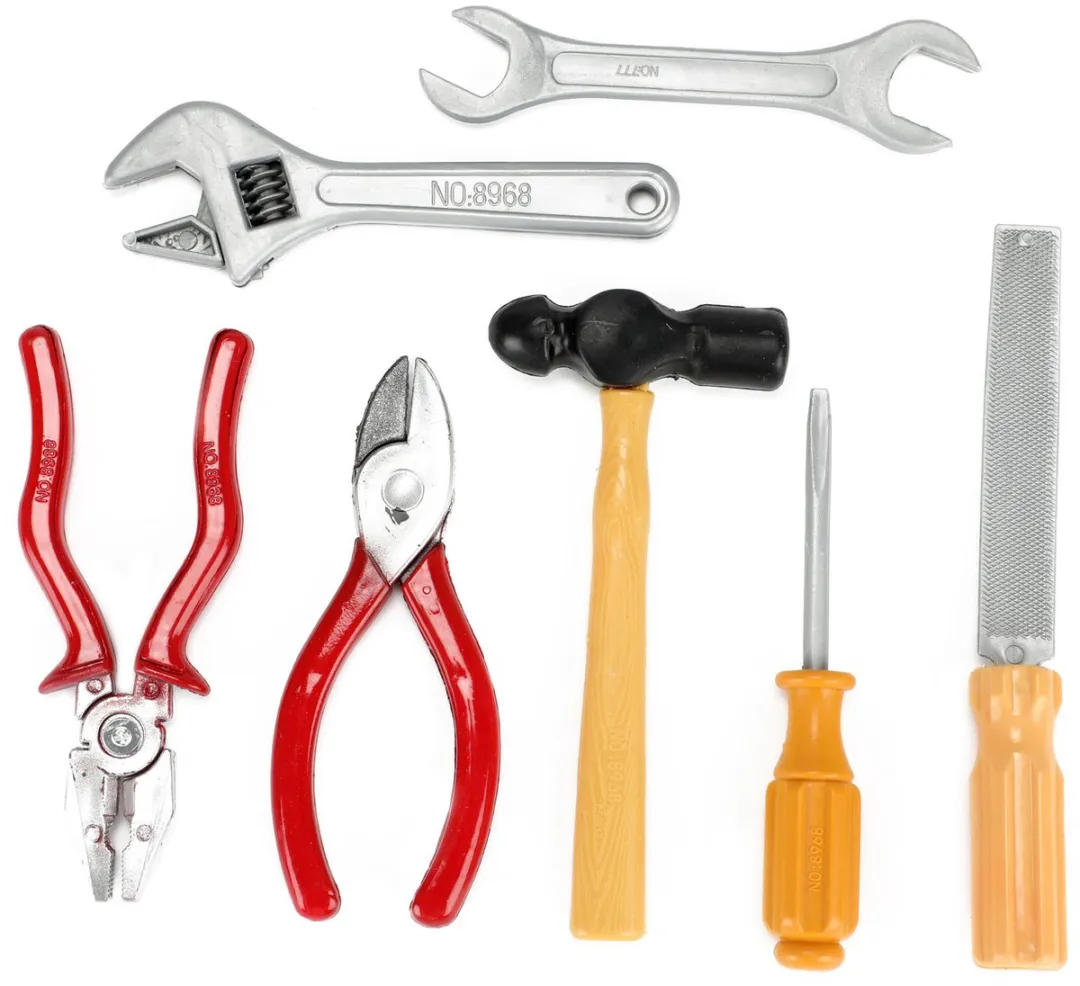 Toi-Toys Gereedschapset 8-delig - Multicolor