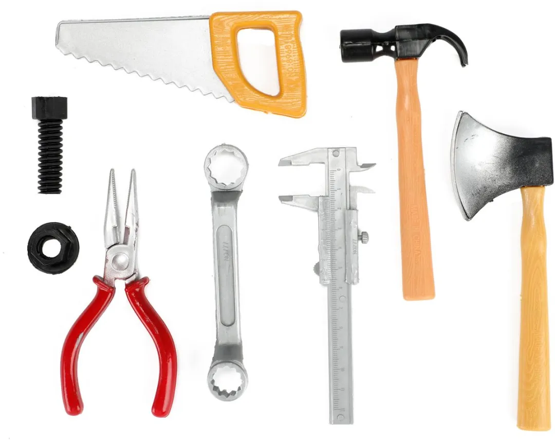 Toi-Toys Gereedschapset 8-delig - Multicolor
