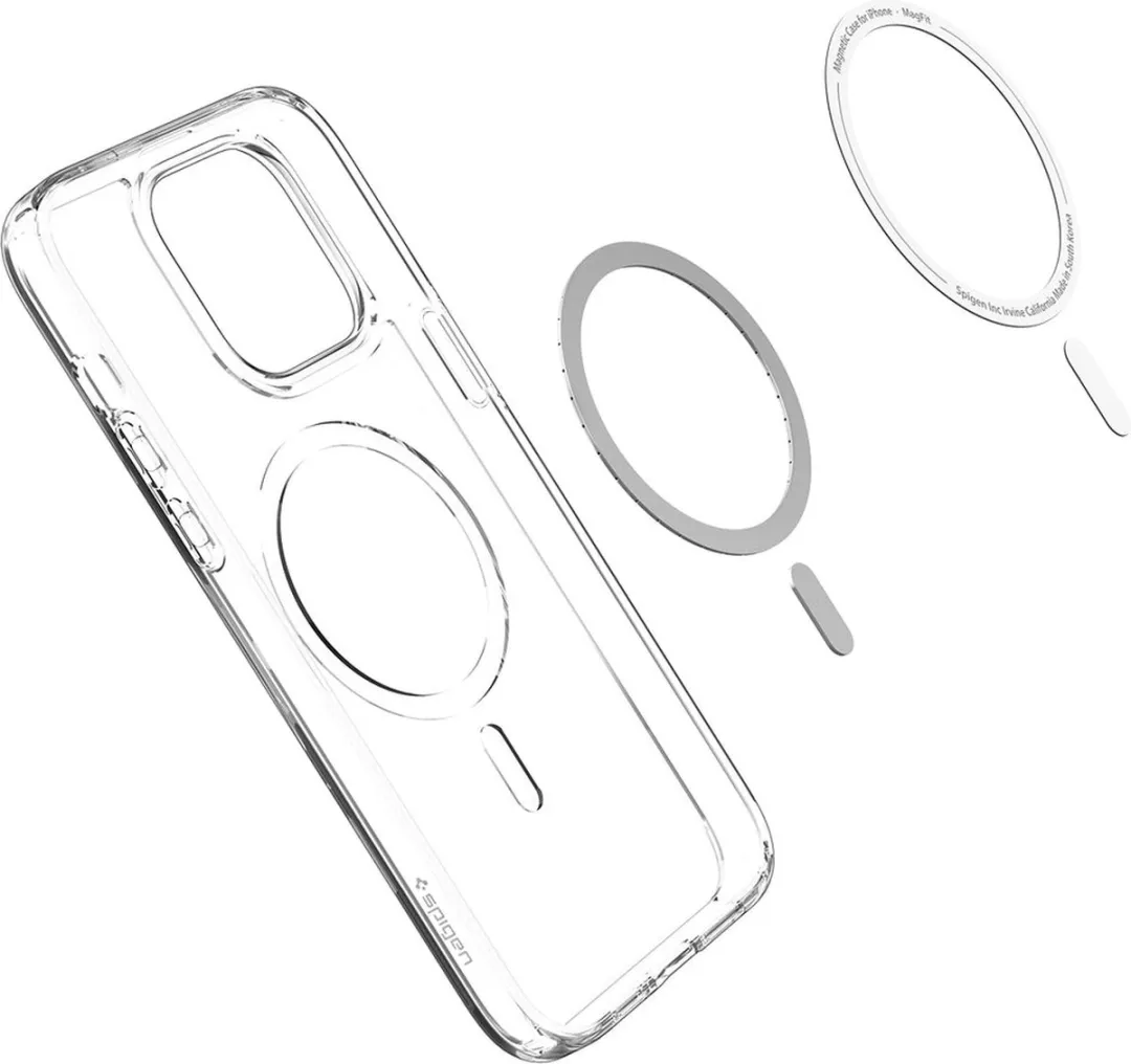 Spigen Ultra Hybrid MagSafe iPhone 14 Pro Max Hoesje - Clear