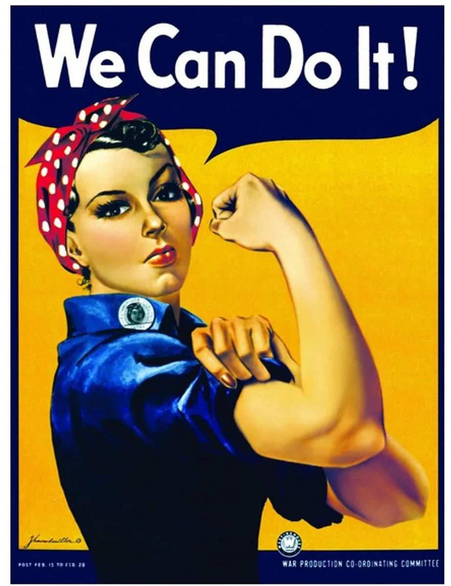 Eurographics Rosie the Riveter 1000 Puzzels - 1000 Stuks - Meerkleurig