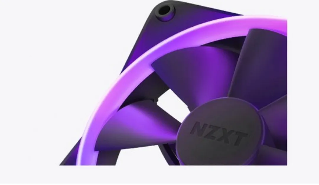 NZXT RF-R12TF-B1 Koelbasis Laptop - 12W - 12cm - 3x 120mm RGB Ventilatoren - Zwart - afbeelding 6 van 6