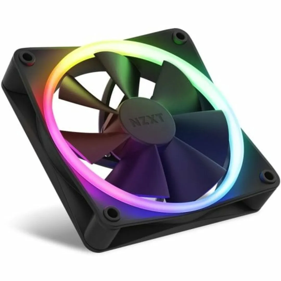 NZXT RF-R12TF-B1 Koelbasis Laptop - 12W - 12cm - 3x 120mm RGB Ventilatoren - Zwart