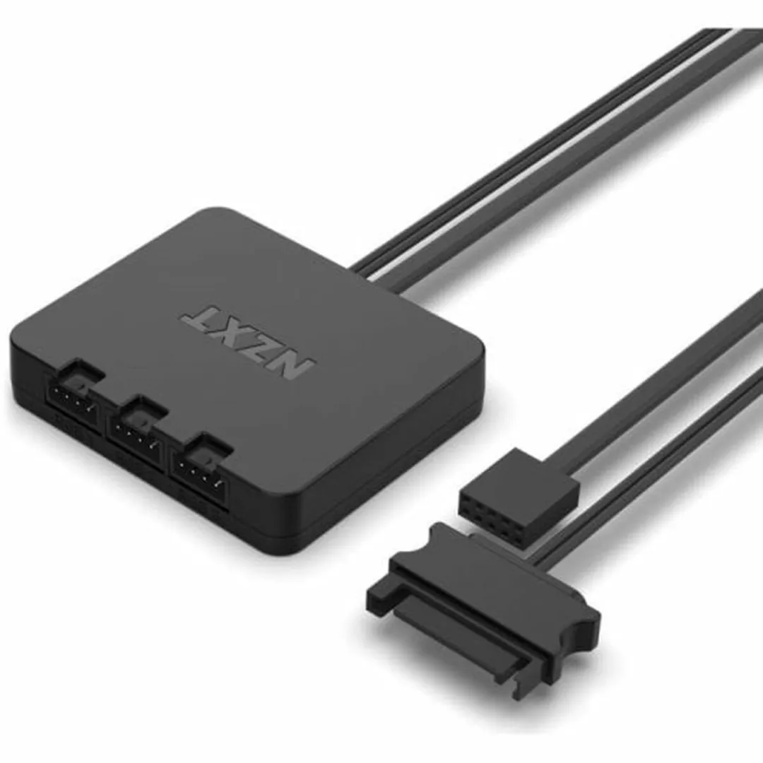 NZXT RF-R12TF-B1 Koelbasis Laptop - 12W - 12cm - 3x 120mm RGB Ventilatoren - Zwart