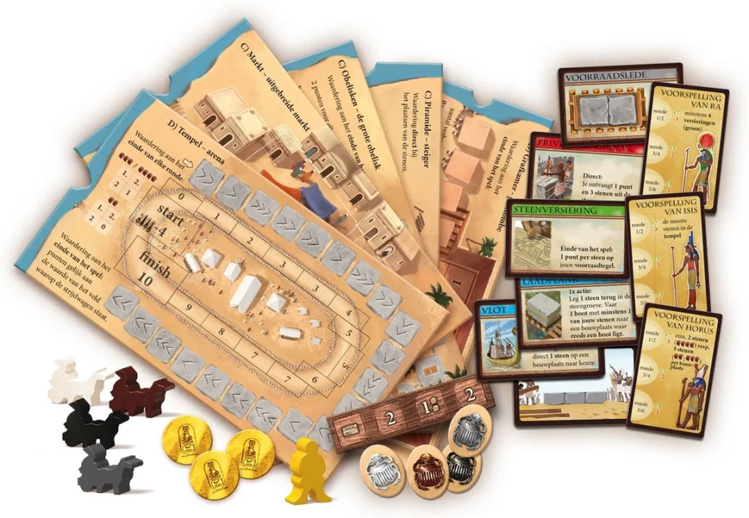 White Goblin Games Imhotep - Een Nieuwe Dynastie WGG1917 Gezelschapsspel