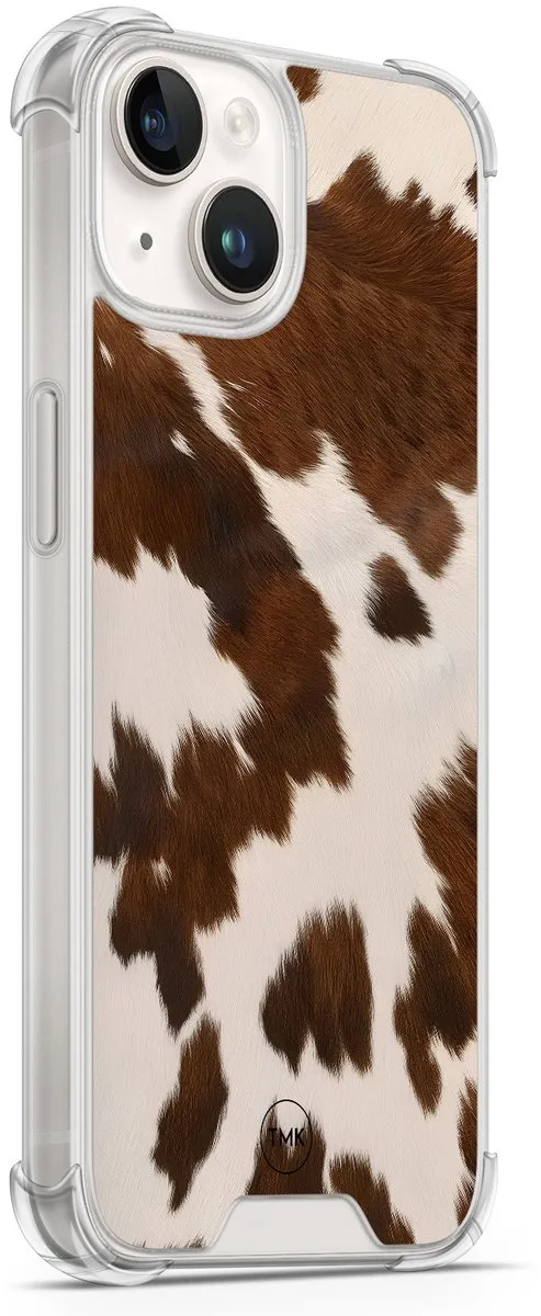 Casevibes iPhone 14 Shockproof Hoesje - Cow Vibe - A/i14/S/011