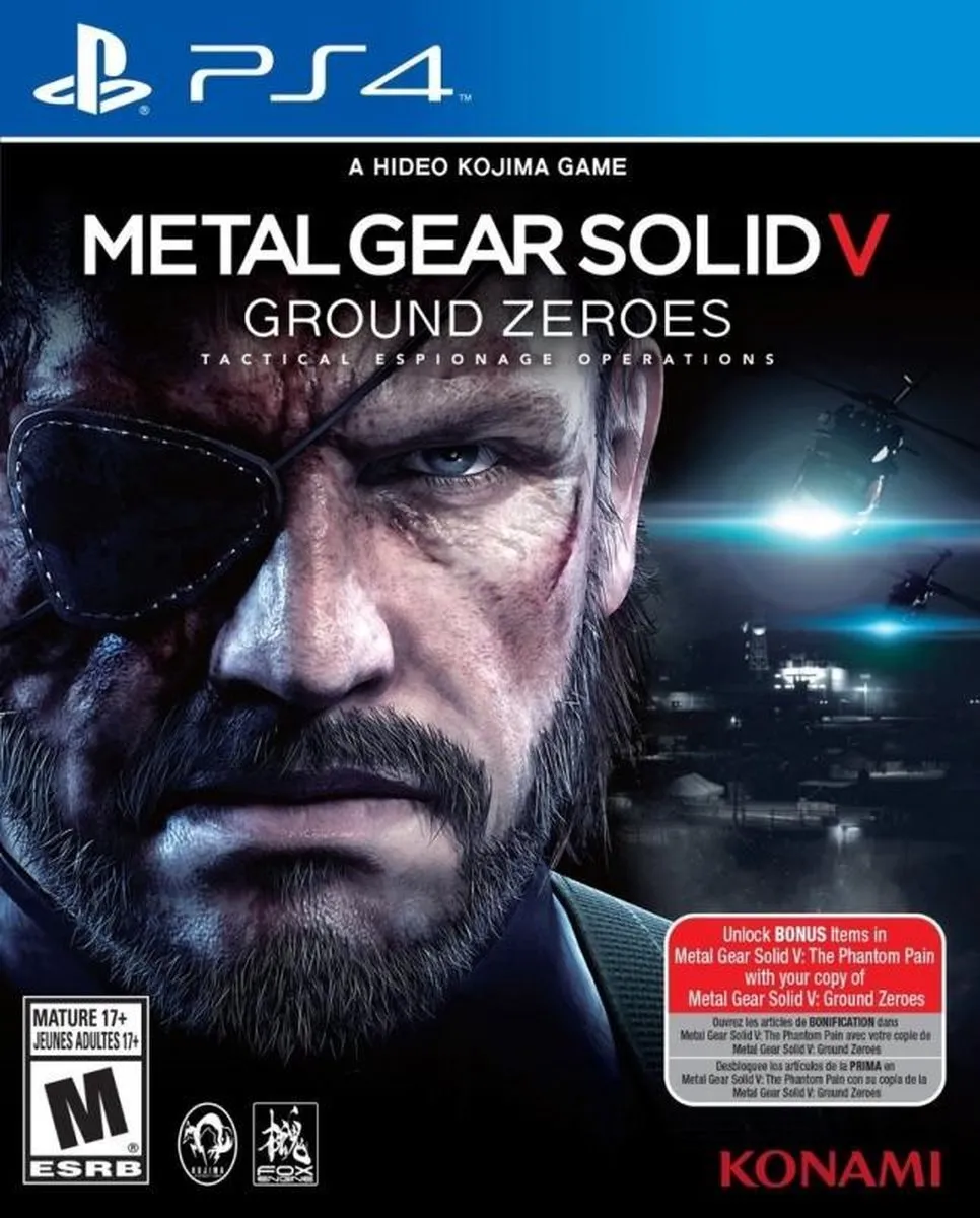 Mindscape Metal Gear Solid 5 Ground Zeroes