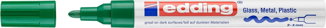 edding 002514-004 Balpen - Groen
