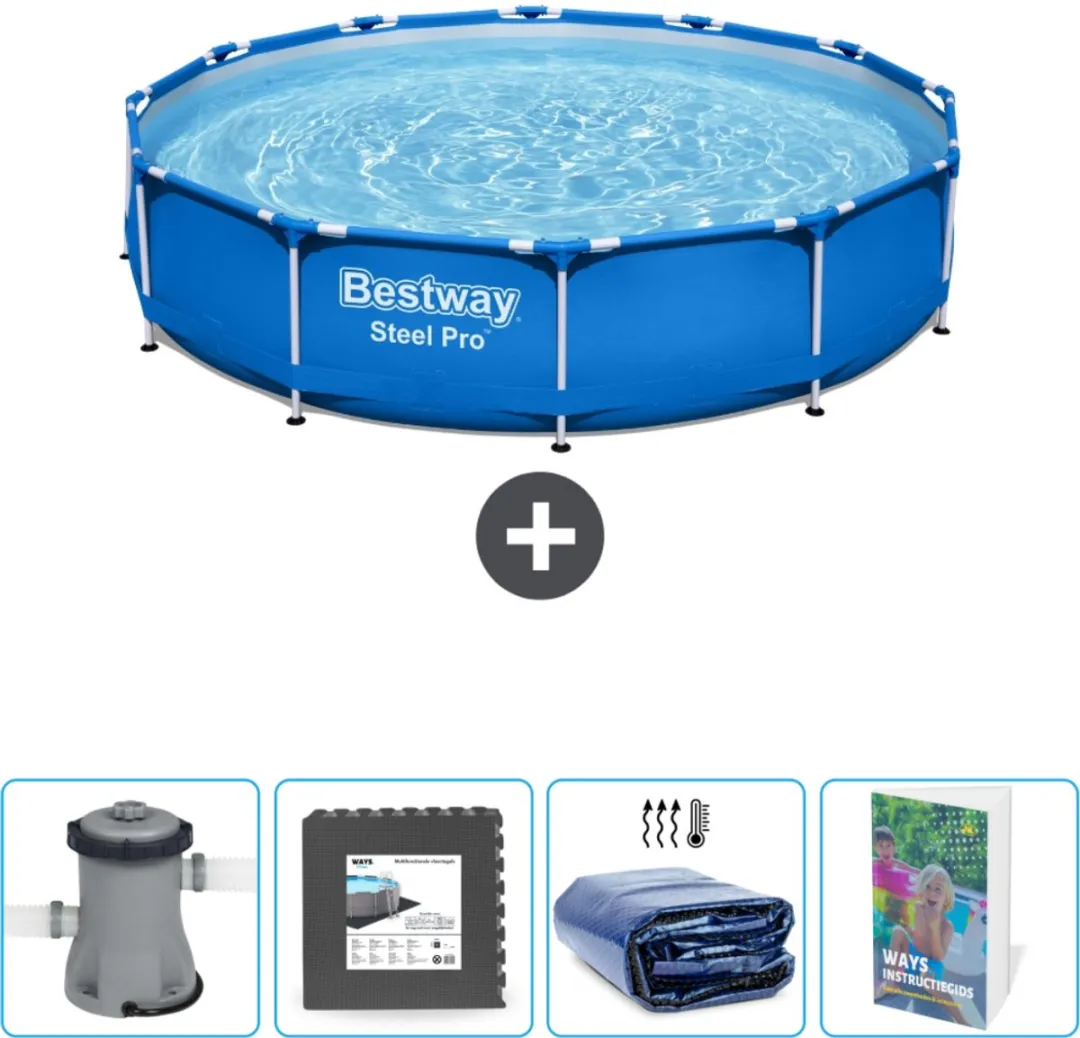 Bestway Steel Pro Zwembad 366x76cm