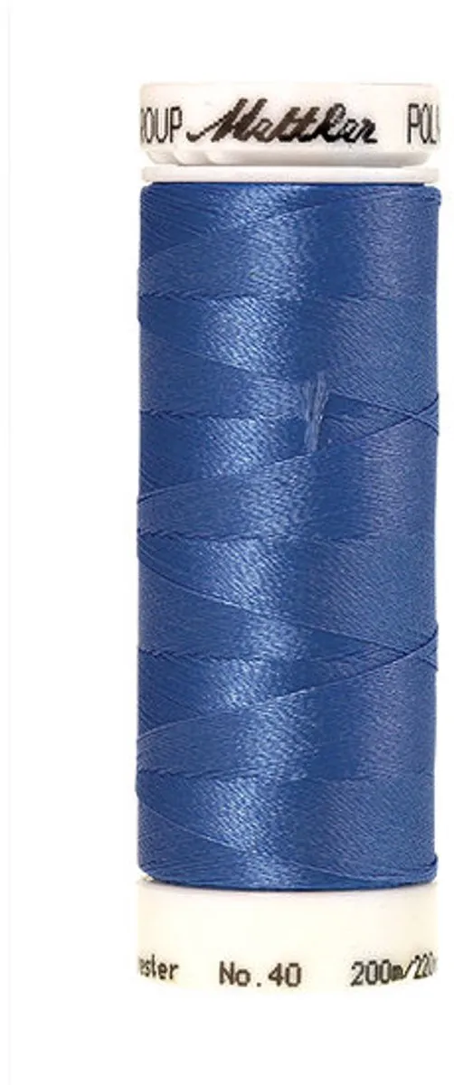 Amann Mettler Polysheen Borduurgaren 3711 - Blauw - 200m