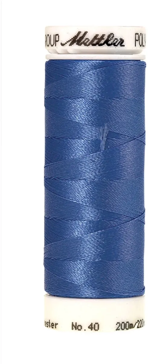 Amann Mettler Polysheen Borduurgaren 3711 - Blauw - 200m