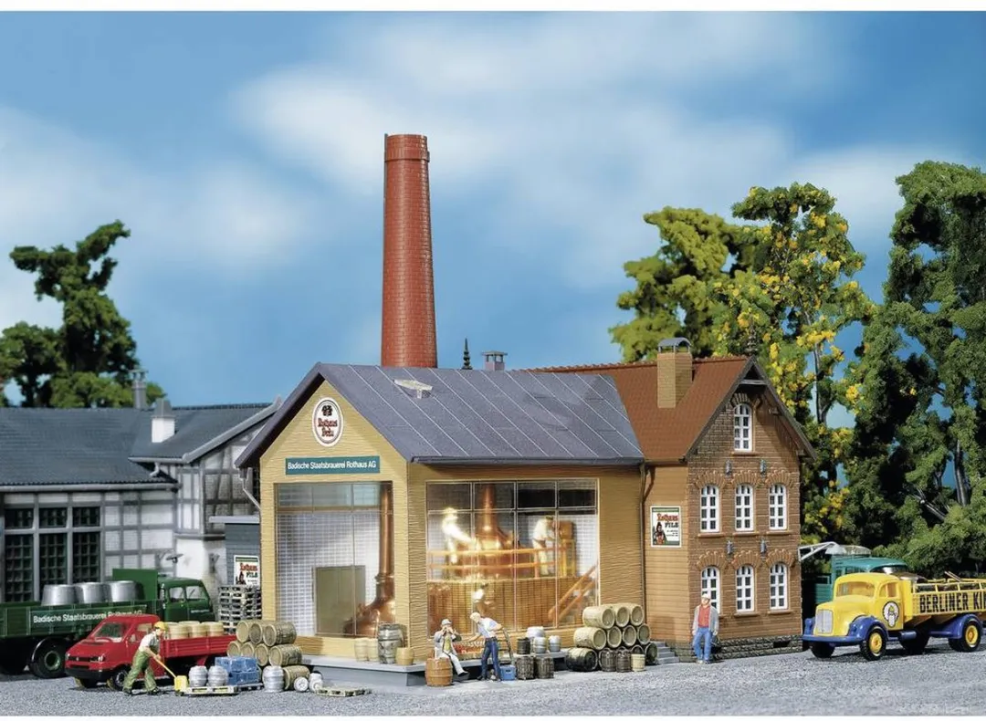 Faller Brouwerij Modelbouwdecoratie H0 - Koperen ketel