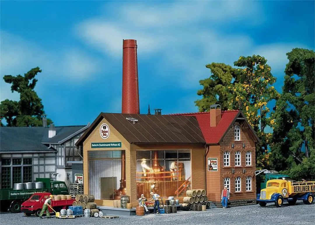 Faller Brouwerij Modelbouwdecoratie H0
