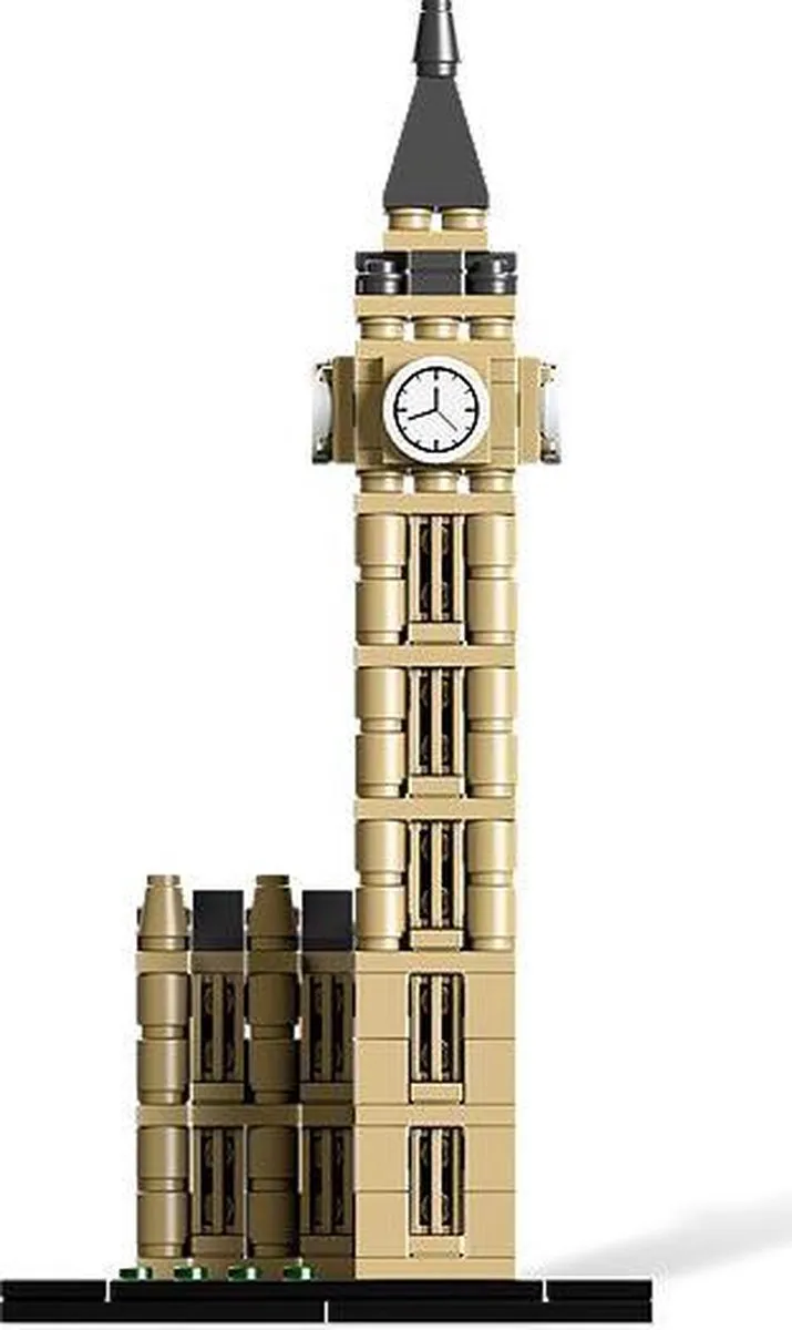 LEGO Architecture Big Ben 21013 - 346 Stenen - Bont