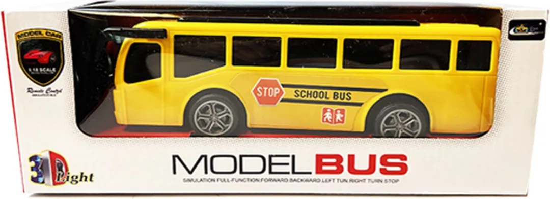 YJ Toys Radiografisch Bestuurbare Tourbus XJD575-36 - Geel