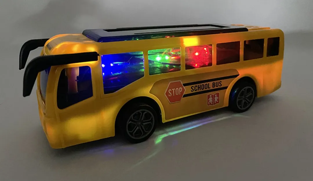 YJ Toys Radiografisch Bestuurbare Tourbus XJD575-36 - Geel