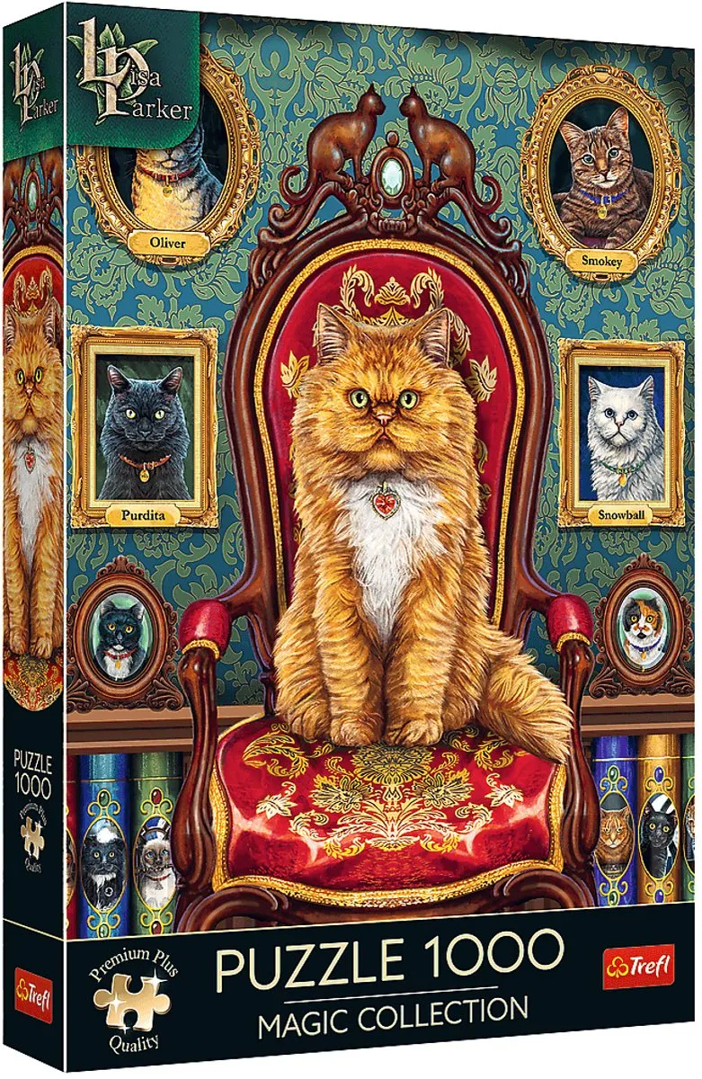 Trefl Premium Plus Magic Collectie Legpuzzel 1000 Stuks - Kattenmotief