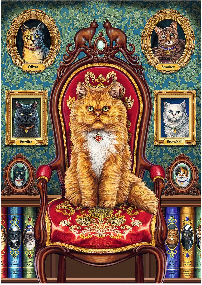 Trefl Premium Plus Magic Collectie Legpuzzel 1000 Stuks - Kattenmotief