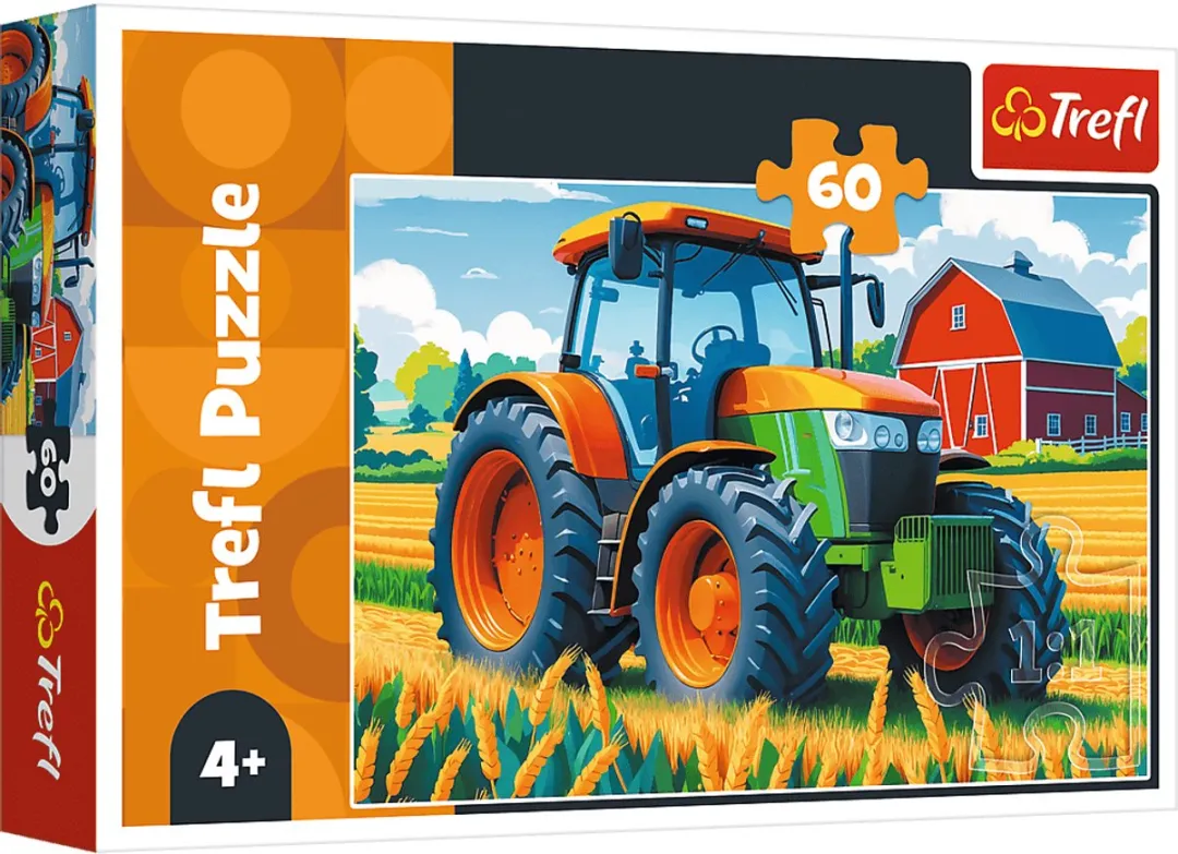Trefl Voertuigen Puzzle 60 Stuks