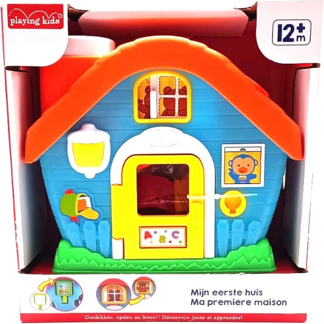 Playing Kids Mijn Eerste Huis Educatief Speelgoed
