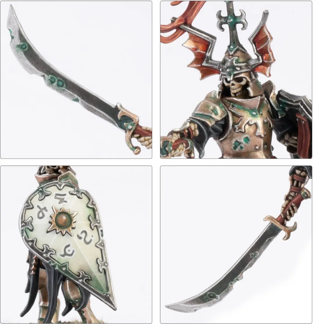Games Workshop Soulblight Gravelords Barrow Guard 94 Onderdelen