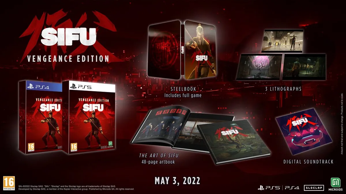 Mindscape Sifu Vengeance Edition - PS4 SteelBook