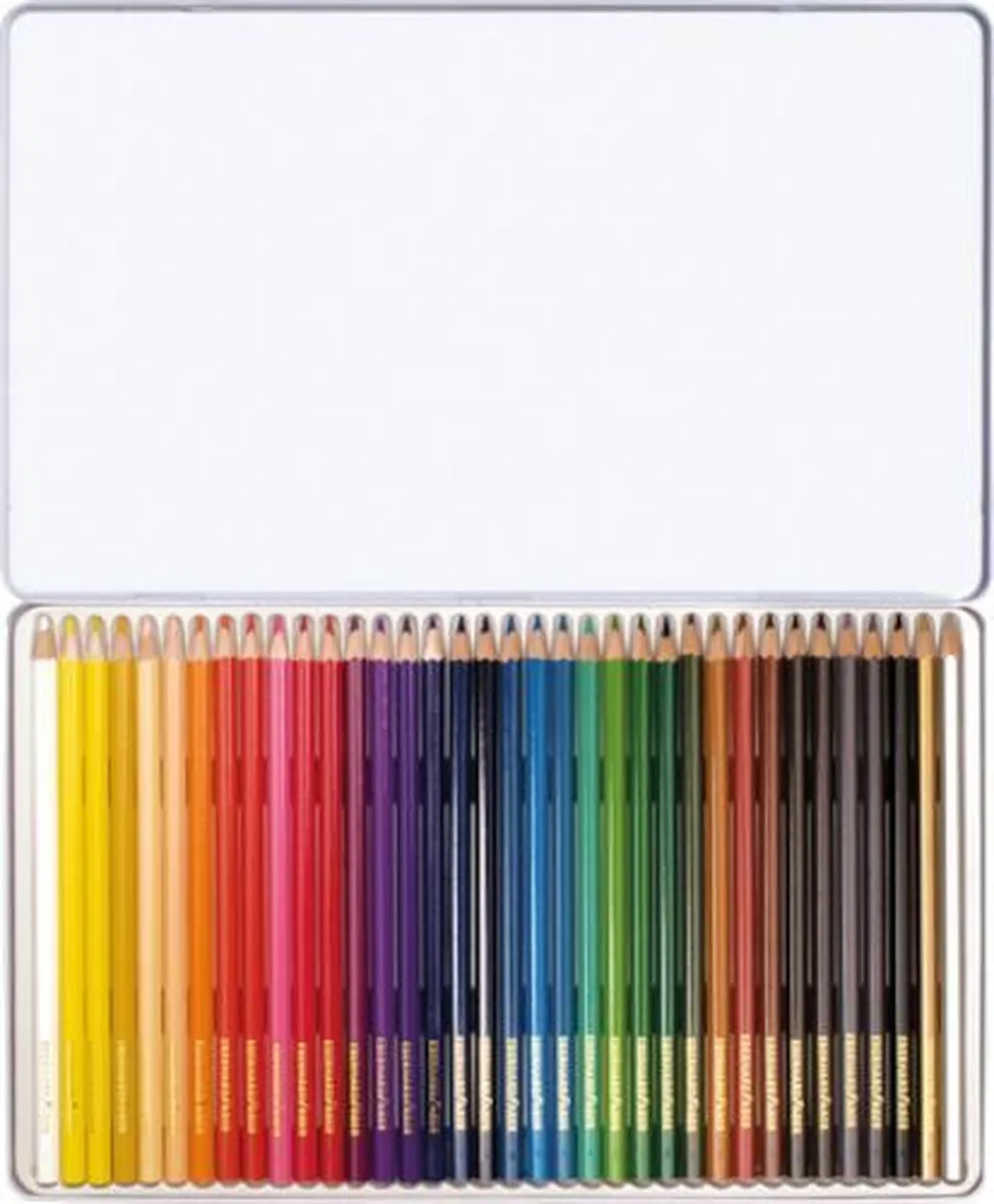 Eberhard Faber Classic EF-514836 Kleurpotloden 36 Stuks - Metaaletui